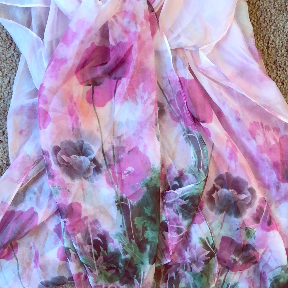 Flower Kimono or scarf